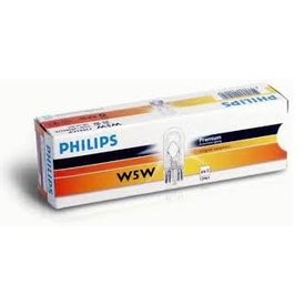  12c w5w wedge philips doosje 10st