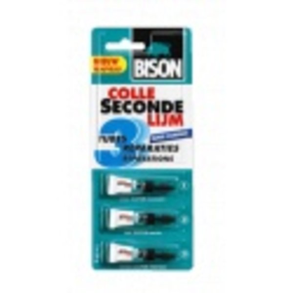  Bison secondenlijm 0,8gr 3st