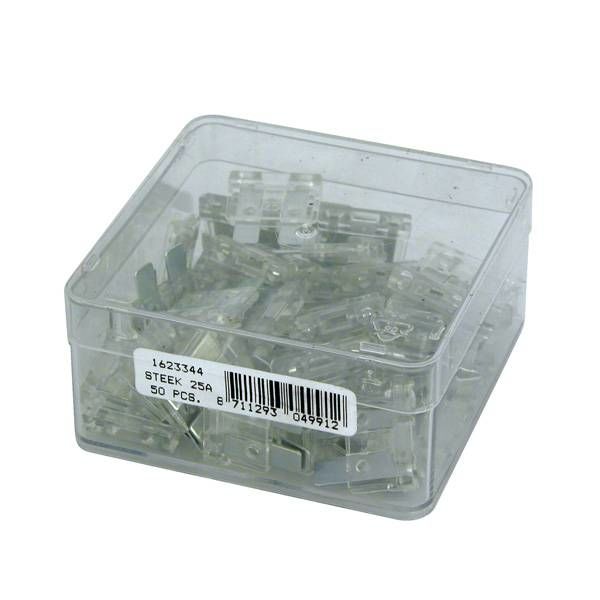  steekzekering 25a 50 stuks