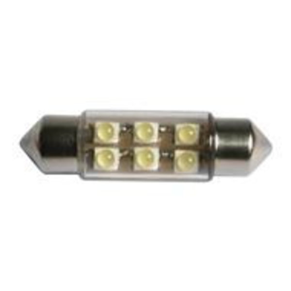  37mm 6 smd led wit carpoint