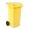 mini container 120 L geel