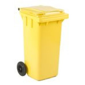  mini container 120 L geel