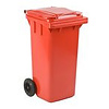 mini container 120 L rood