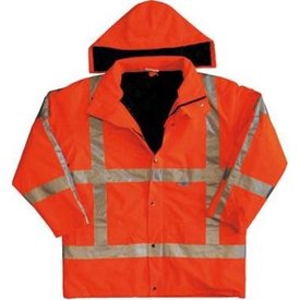  parka rws uitneemb. voering oranje mt xxl