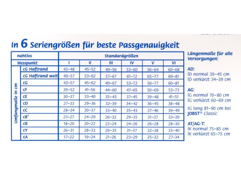 Jobst Classic AD Wadenstrumpf