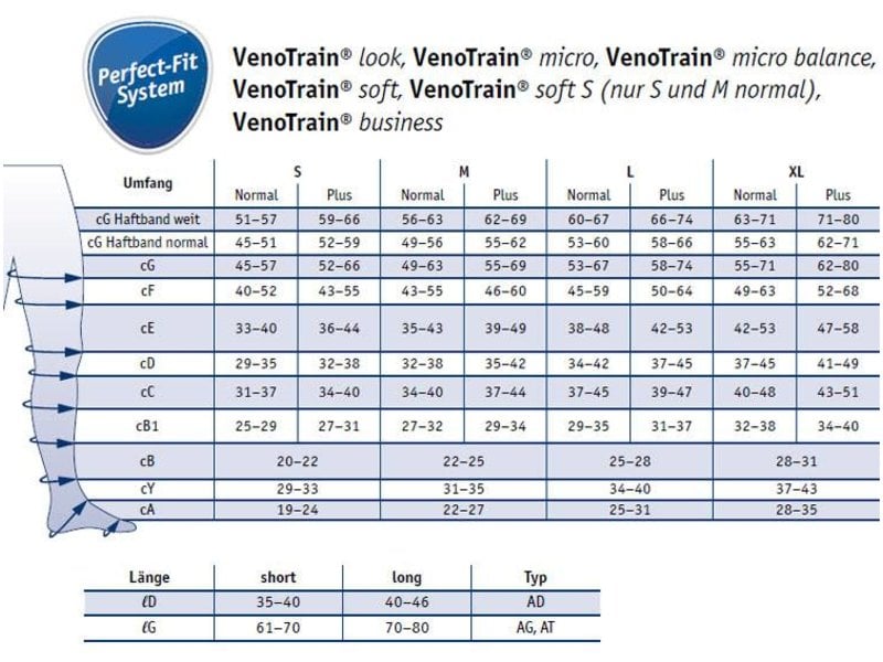 Bauerfeind VenoTrain Soft AD Knee Stocking