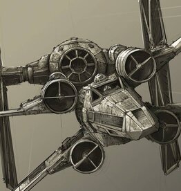 The Rebel Force Tiefighter & X-Wing Dogfight Print 1