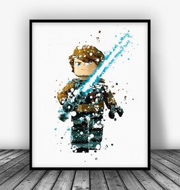 The Rebel Force Lego Anakin Poster