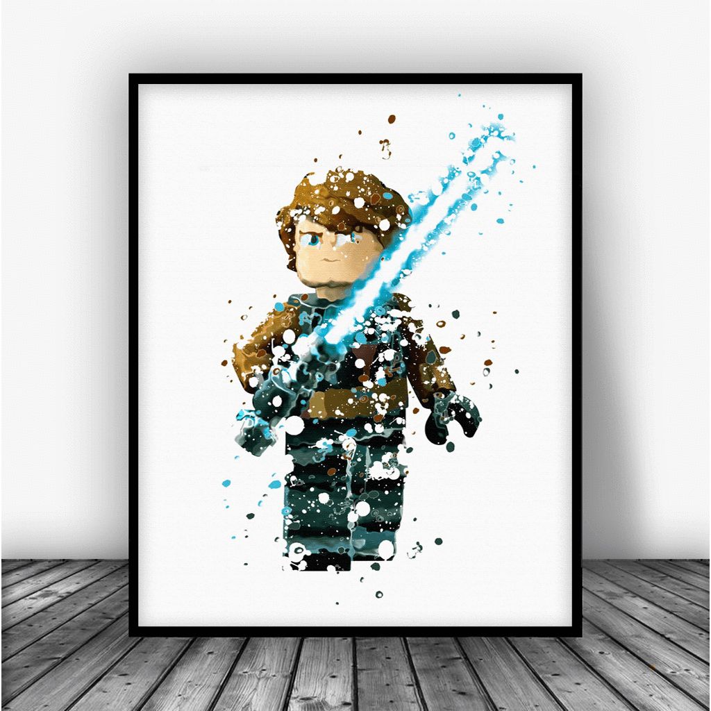 The Rebel Force Lego Anakin Poster
