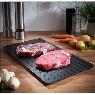 Defrost tray medium