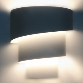 Wandlamp met schaduweffect