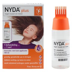 NYDA NYDA plus - tegen Luizen&Neten + kam-applicator - 100ml