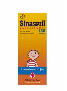 Sinaspril Sinaspril Paracetamol 120 vloeibaar - 100ml