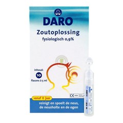 Daro Daro Zoutoplossing Fysiologisch 0,9% - 10 flacons à 5ml