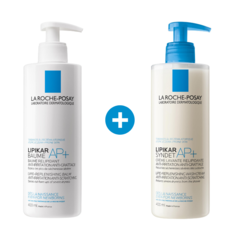 La Roche-Posay La Roche-Posay Lipikar Baume AP+M &  Syndet AP+ - 2x400ml