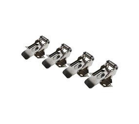 Beslag til ophæng af LED paneler i gips loft Beslag til ophæng af LED paneler i gips loft