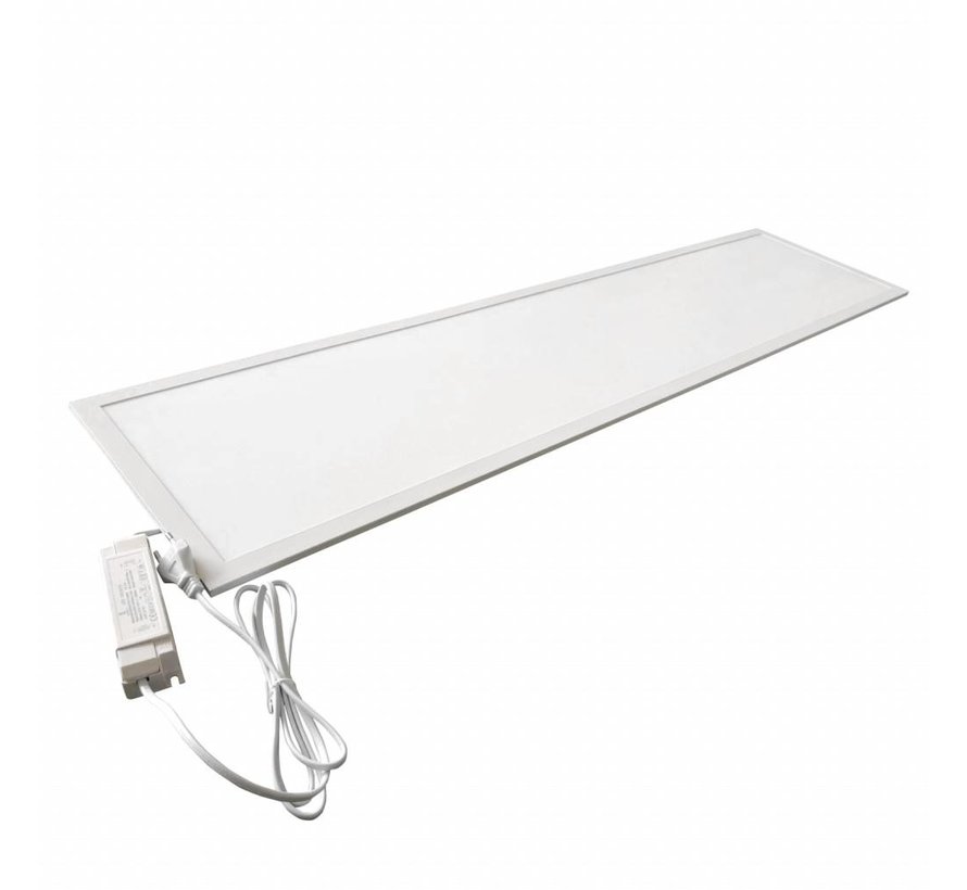 LED panel 120x30cm – UGR<19 - Kold hvid 6000K 865 – 40W 4000lm