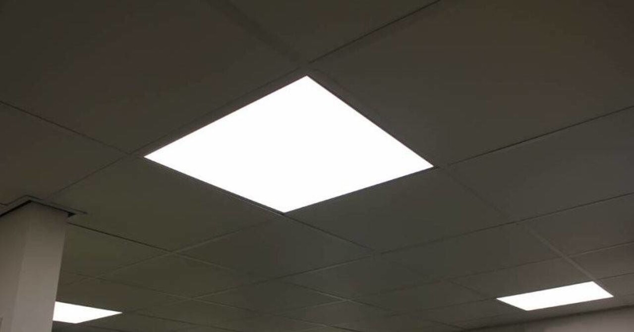 Aigostar  LED Panel 60x60cm - Varm hvid 3000K 830 - 40W - 100 Lumen per Watt