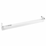 Aigostar Hvidt armatur til LED lysstofrør - 60 cm - Til 2 LED lysstofrør