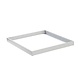 Hvidt rammesystem til montering af LED panel - 5 cm høj inklusiv skruer - 60x60 cm Hvidt rammesystem til montering af LED panel - 5 cm høj inklusiv skruer - 60x60 cm