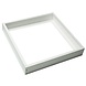 Hvidt rammesystem til montering af LED panel - 5 cm høj inklusiv skruer - 30x30 cm Hvidt rammesystem til montering af LED panel - 5 cm høj inklusiv skruer - 30x30 cm