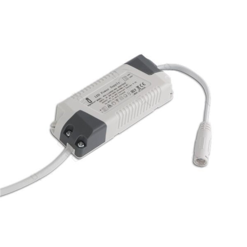 Aigostar LED Driver flimmerfri - DC27-40V 600mA - til 25W LED-paneler