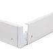 Hvidt rammesystem uden skruer til LED panel - 120x30 cm Hvidt rammesystem uden skruer til LED panel - 120x30 cm