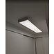 Hvidt rammesystem uden skruer til LED panel - 120x30 cm Hvidt rammesystem uden skruer til LED panel - 120x30 cm