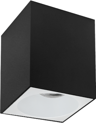 LED påbygningsspot - Kubeformet - Mat sort - 95x95x138 mm - GU10-fatning LED påbygningsspot - Kubeformet - Mat sort - 95x95x138 mm - GU10-fatning