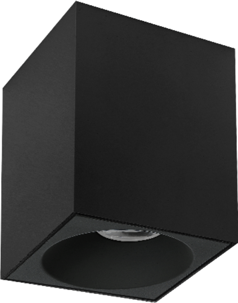 LED påbygningsspot - Kubeformet - Mat sort - 95x95x138 mm - GU10-fatning LED påbygningsspot - Kubeformet - Mat sort - 95x95x138 mm - GU10-fatning