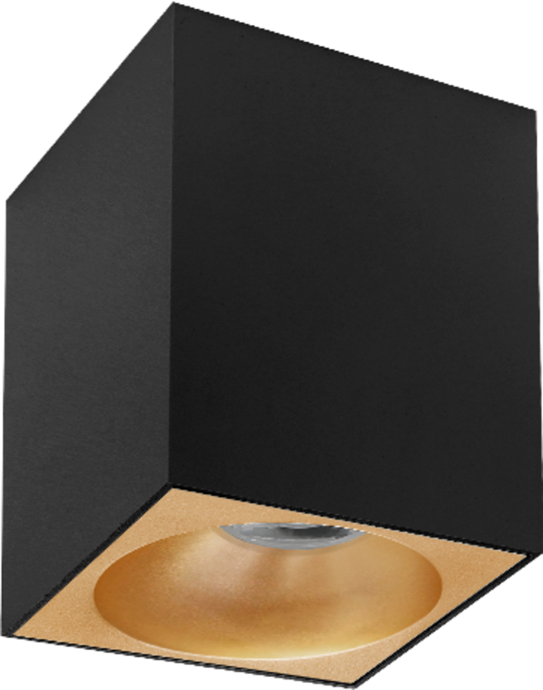 LED påbygningsspot - Kubeformet - Mat sort - 95x95x138 mm - GU10-fatning LED påbygningsspot - Kubeformet - Mat sort - 95x95x138 mm - GU10-fatning