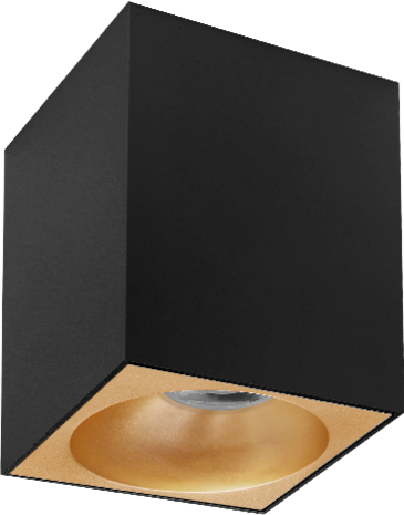 LED påbygningsspot - Kubeformet - Mat sort - 95x95x138 mm - GU10-fatning LED påbygningsspot - Kubeformet - Mat sort - 95x95x138 mm - GU10-fatning