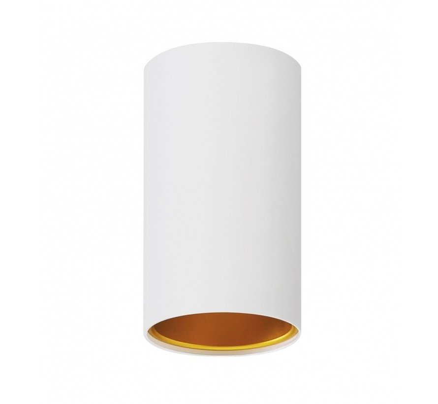 LED Påbygningsspot Chloe - Mat hvid guld - GU10-fatning