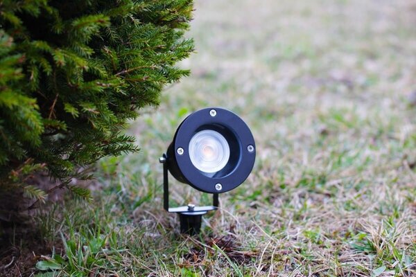 LED Havelampe på spyd - GU10-fatning IP54 Vandtæt - Eksklusiv LED pære