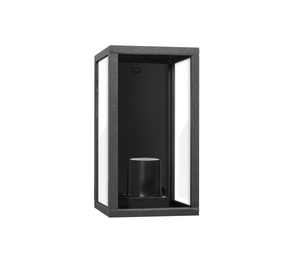 Aigostar LED industriel Væglampe Rektangel sort IP44 - E27-fatning Aigostar LED industriel Væglampe Rektangel sort IP44 - E27-fatning