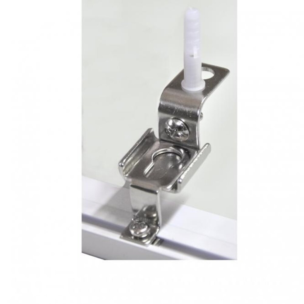 LED Panel monteringsbeslag til påbygning af panel - Fastgørelse uden påbygningsramme LED Panel monteringsbeslag til påbygning af panel - Fastgørelse uden påbygningsramme