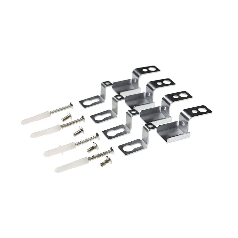 LED Panel monteringsbeslag til påbygning af panel - Fastgørelse uden påbygningsramme LED Panel monteringsbeslag til påbygning af panel - Fastgørelse uden påbygningsramme