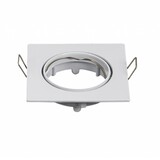 Aigostar Indbygningsspot Hvid firkantet - justerbar Indvendig diameter 72mm Udvendig diameter 80mm Aigostar Indbygningsspot Hvid firkantet - justerbar Indvendig diameter 72mm Udvendig diameter 80mm