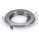 Aigostar Indbygningsspot Krom rund - ikke justerbar Indvendig diameter 60mm Udvendig diameter 80mm Aigostar Indbygningsspot Krom rund - ikke justerbar Indvendig diameter 60mm Udvendig diameter 80mm