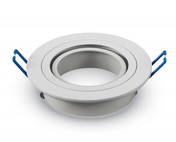 Aigostar Indbygningsspot Hvid rund - justerbar - Indvendig diameter 75mm - Udvendig diameter 92mm Aigostar Indbygningsspot Hvid rund - justerbar - Indvendig diameter 75mm - Udvendig diameter 92mm