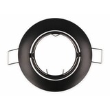 LED Line Indbygningsspot Sort rund - Justerbar Indvendig diameter 80mm Udvendig diameter 92mm LED Line Indbygningsspot Sort rund - Justerbar Indvendig diameter 80mm Udvendig diameter 92mm