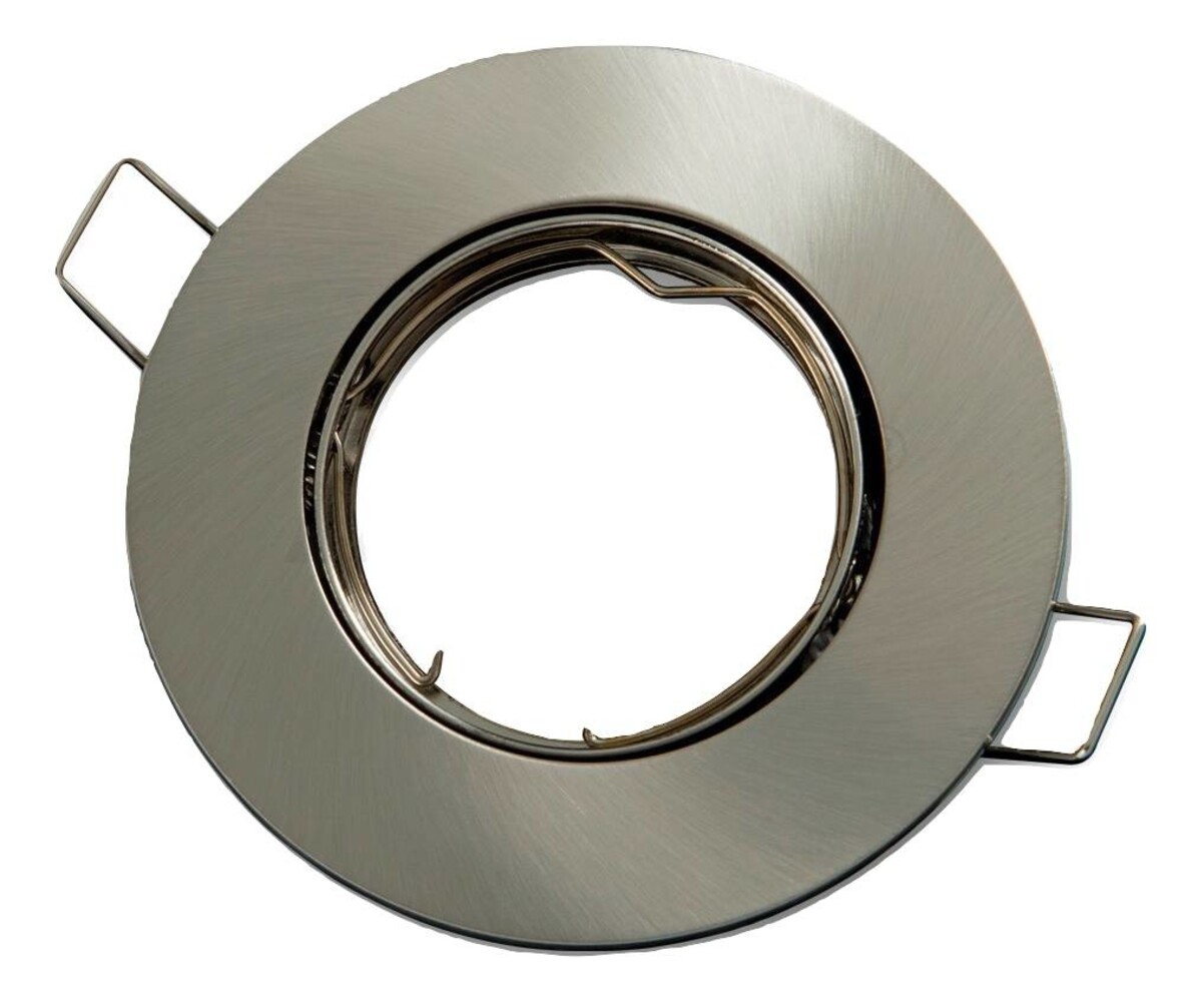 LED Line Indbygningsspot Satin rund - Justerbar - Indvendig diameter 75mm - Udvendig diameter 92mm LED Line Indbygningsspot Satin rund - Justerbar - Indvendig diameter 75mm - Udvendig diameter 92mm