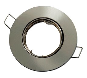 LED Line Indbygningsspot Satin rund - Justerbar Indvendig diameter 75mm Udvendig diameter 92mm LED Line Indbygningsspot Satin rund - Justerbar Indvendig diameter 75mm Udvendig diameter 92mm