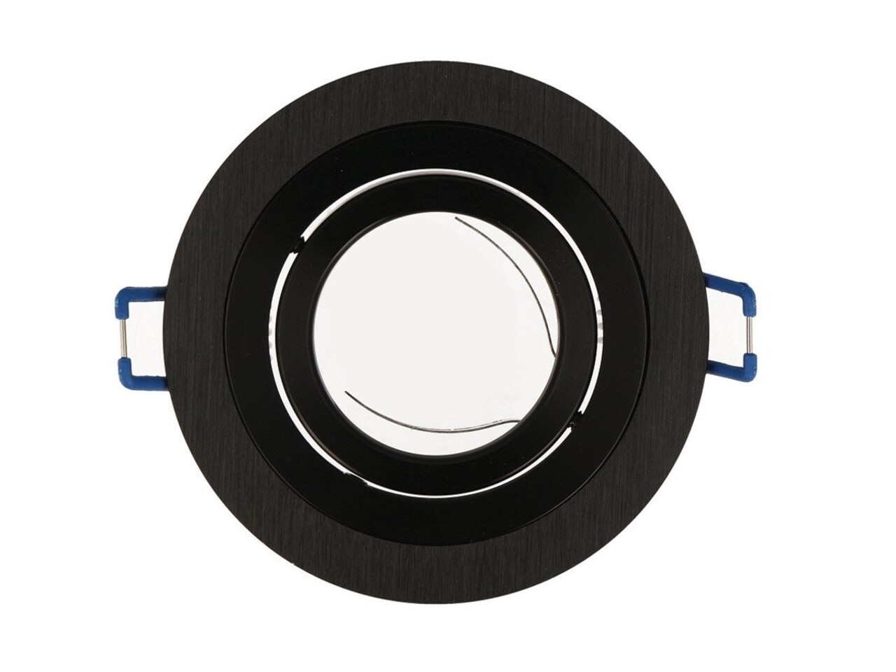 LED Line Indbygningsspot Sort aluminium rund - justerbar - Indvendig diameter 80mm - Udvendig diameter 92mm LED Line Indbygningsspot Sort aluminium rund - justerbar - Indvendig diameter 80mm - Udvendig diameter 92mm