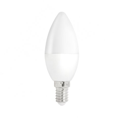 Aigostar LED pære i kerteform - E14-fatning - 3W erstatter 25W - 3000k Varm hvid