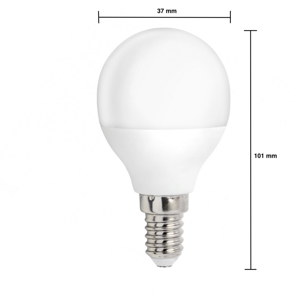 Pakke med 10 stk. - E14 LED-pære - 4W erstatter 30W - Valgfri lystemperatur Pakke med 10 stk. - E14 LED-pære - 4W erstatter 30W - Valgfri lystemperatur