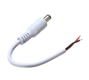 TSONG LED driver tilslutningskabel - han eller hunstik - 12cm TSONG LED driver tilslutningskabel - han eller hunstik - 12cm