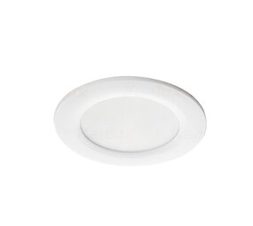 Kanlux LED forsænket spot hvid IP40 - 4,5W 3000K Varm hvid - installations diameter 65mm ydre størrelse 83mm