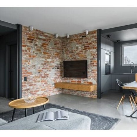 Kanlux LED GU10 loftspot orienterbar sort firkant -  til 1 enkelt LED GU10 spotpære