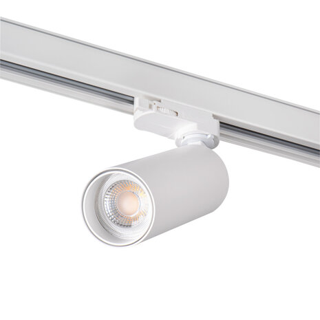 Kanlux LED GU10 skinnespot hvid - 3-faset universal - til 1 enkelt LED GU10 spotpære Kanlux LED GU10 skinnespot hvid - 3-faset universal - til 1 enkelt LED GU10 spotpære